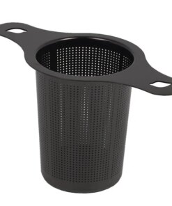 Theefilter RVS Zwart met 2 grepen