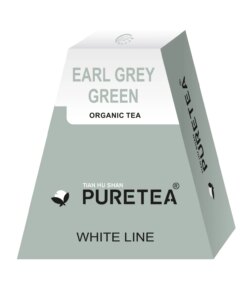 Pure Tea Earl Grey Green Organic White Line 36 stuks