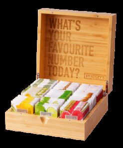 Bradley's Favourites Theekist Bamboe 9 vaks