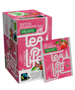 Green Tea Matcha Strawberry - Biologisch & Fairtrade - Tea of Life - 25 theezakjes