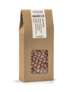 Amandelen - melkchocolade - 250 gram