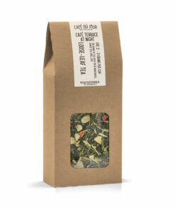 Caféterras bij nacht - groene thee 100 gram - Café du Jour losse thee