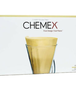 Chemex koffiefilters - FP-2N Bonded (ongevouwen, ongebleekt) - 100 stuks