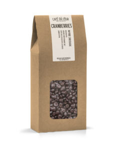 Cranberry's - pure chocolade - 250 gram