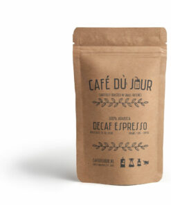 Café du Jour 100% arabica Decaf Espresso 500 gram