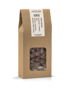 Kokosblokjes - pure chocolade - 250 gram