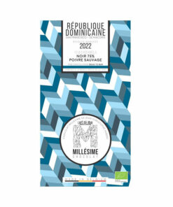 Millésime - Dominicaanse (met wilde peper) - 75% pure chocolade