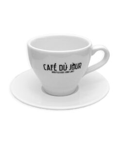Café du Jour koffie kop en schotel