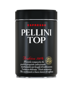 Pellini Top - Gemalen koffie in blik - 250 gram
