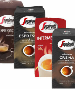 Segafredo proefpakket koffiebonen 4 x 1 kilo