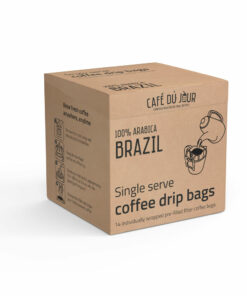 100% arabica Brazilië - Single Serve Coffee Drip Bags - 14 stuks