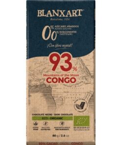 Blanxart - Congo 0.0% toegevoegde suikers - 93% pure chocolade (Biologisch)