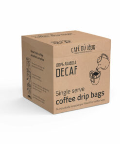 100% arabica Decaf - Single Serve Coffee Drip Bags - 14 stuks