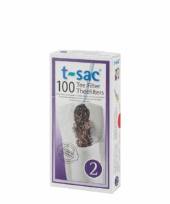 t-sac Theefilters No. 2 - voor 100 x vier koppen thee