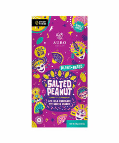 Auro - Salted Peanut - 47% plantaardige melkchocolade