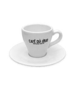 Café du Jour espresso kop en schotel