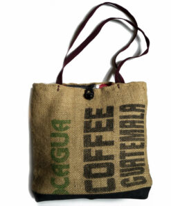 Tas gemaakt van Jute koffiezakken 'Guatemala'