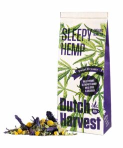 Sleepy Hemp - Hennep & Kruidenmix thee 40 gram - Dutch Harvest losse thee