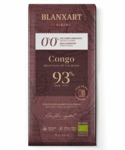 Blanxart - Congo 0.0% toegevoegde suikers - 93% pure chocolade (Biologisch)