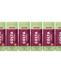 Costa Coffee Bright Blend - koffiebonen - 6 x 1 kilo