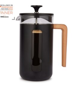 La Cafetière - Pisa Cafetiere Zwart - 8 kops