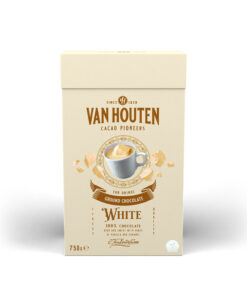 Van Houten Ground White Chocolate - Witte Chocolademelk - 750 gram
