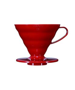 Hario V60 dripper plastic - maat 02 rood